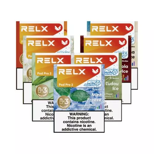 Relx 悅刻5代煙彈 ｜3粒裝（通用4代/5代/6代主機）3%尼古丁含量