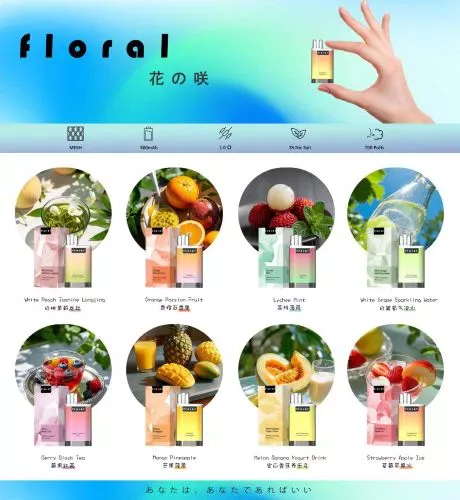 FLORAL 花之咲【小型】一次性電子煙（700口）