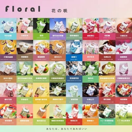 FLORAL 花之咲 一代煙彈｜3% 尼古丁｜日本原廠煙油｜一代煙機通用）