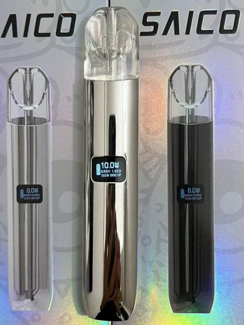SAICO 炫刻一代 電子煙機【顯示屏｜鋅合金｜420mAh｜8W–10W 輸出】